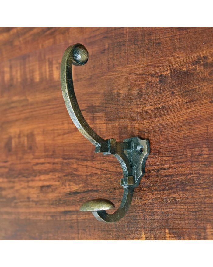 Art Nouveau Cast Iron Coat Hook