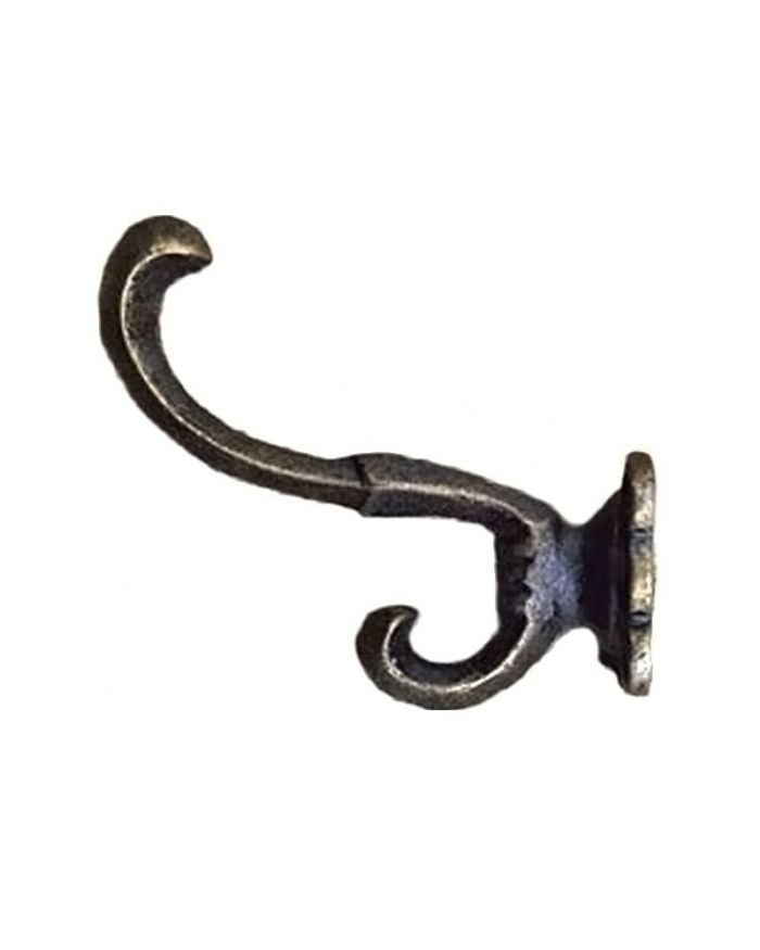 Modern Curved Cast Iron Coat and Towel Hook Wall Hook