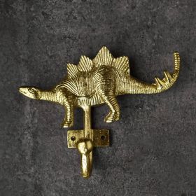 Gold Stegosaurus Coat and Wall Hook