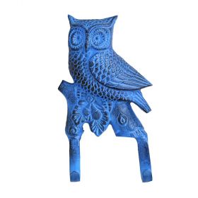 Blue Owl Double Wall Hook