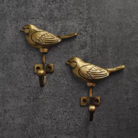Antique Bird Metal Coat and Wall Hook