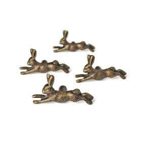 Sprinting Hare Metal Cabinet Wardrobe Knob Furniture Knob