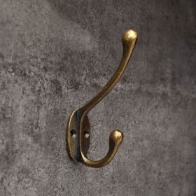 antique brass wall hook