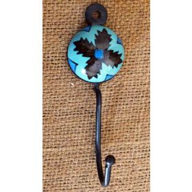 Iris Ceramic Wall Hook Keys Hanger