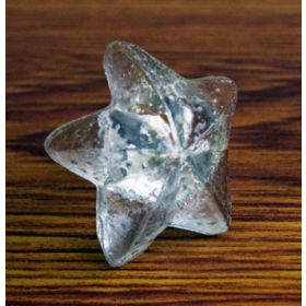 Clear Starfish Glass Knob