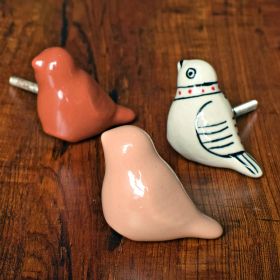 Bird Ceramic Knob
