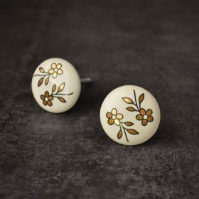 gold ceramic kitchen cabinet knobs