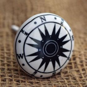 Compass Ceramic Knob
