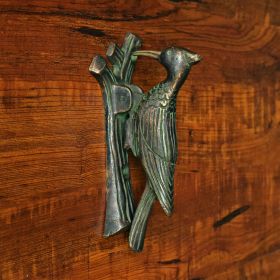 Hummingbird Antique Brass Door Knocker