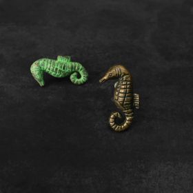 Sea Horse Metal Cupboard Drawer Knob Nautical Knob Pull
