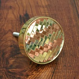 Pavement Copper and Brass Cabinet Knob