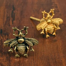 Gold Bee Brass Cabinet Knob