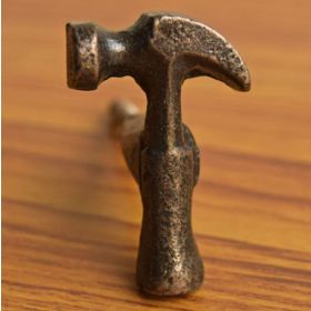 Antique Hammer Metal Knob