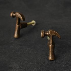 Antique Hammer Metal Knob