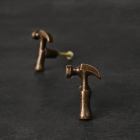 Antique Hammer Metal Knob