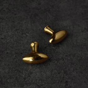 small brass wardrobe drawer knob