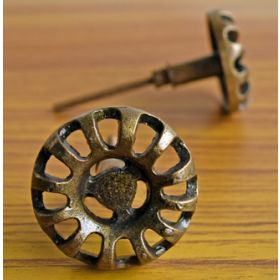 Antique Spigot Metal Knob