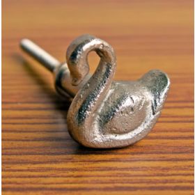 Silver Swan Metal Cupboard Drawer Knob and Pull