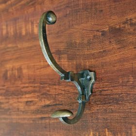 Art Nouveau Cast Iron Coat Hook
