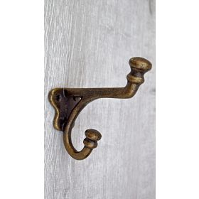 Gothic Double Cast Iron Wall Hook