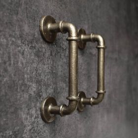 Industrial Pipe Wardrobe Drawer Handle for Kitchen Cabinets
