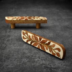 Deodar Wood Inlay Cabinet and Drawer Handle