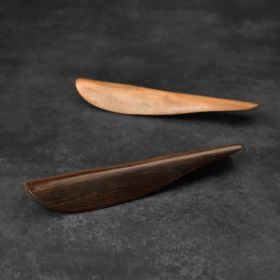 Sleek Wood Profile Dresser Drawer Handle Pull 